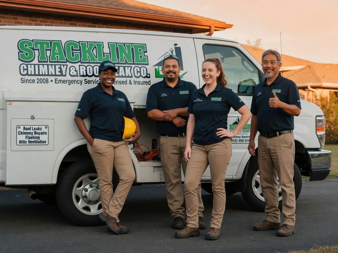 Chimney flashing repair company in Quincy, MI